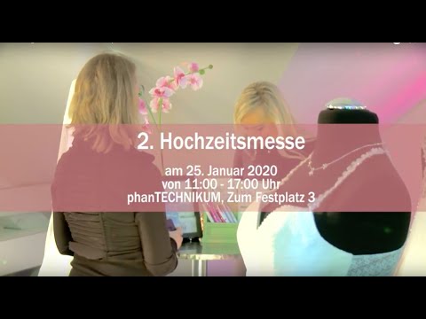 Werbung: Hochzeitsmesse im phanTECHNIKUM