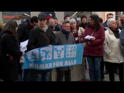 Mahnwache am Markt