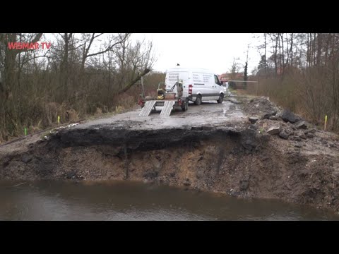 Baustart für neue Brücke bei Cramon