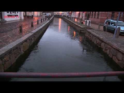 Hochwasser in Wismar am Sonntagmorgen (29. März)