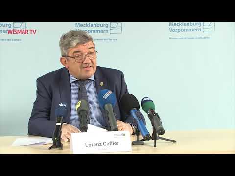 Innenminister MV Lorenz Caffier zur Corona-Krise