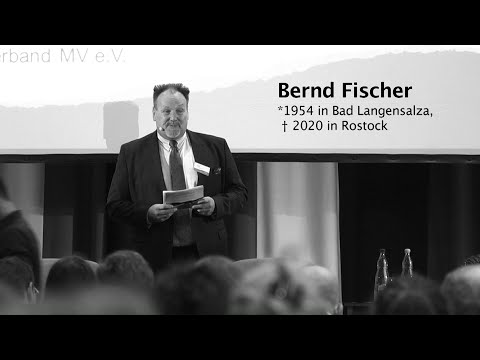 Bernd Fischer – Ex-Tourismusverbandschef MV gestorben