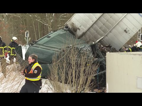 MV Spezial: Unfall: Regionalbahn entgleist Nähe Ribnitz-Damgarten