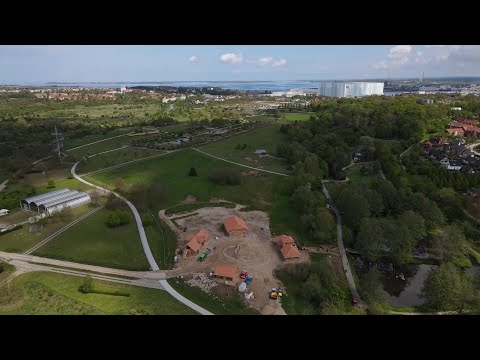 Neuer Bauernhof im Tierpark Wismar nimmt Form an