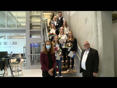 Auszeichnung von Studierenden im InnovationPort Wismar