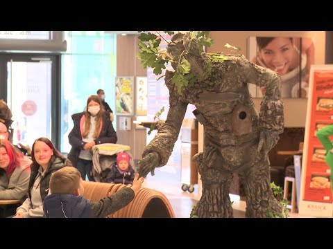 MV Spezial: Lebender Baum beim Herbstfest in der Marienplatz-Galerie Schwerin