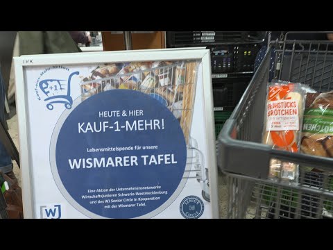 „Kauf 1 Mehr“: Lebensmittelspenden für die Tafel