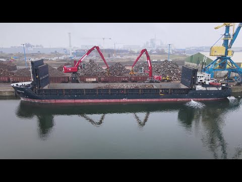 Hafenreport Wismar: Frachtschiff Ingeborg bringt Altmetalle nach Wismar