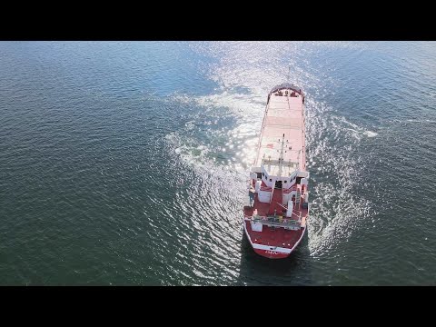 Hafenreport Wismar: Frachtschiff Ilka zu Besuch in der Hansestadt