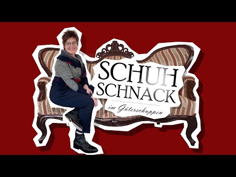 Werbung: Schuhschnack im Güterschuppen