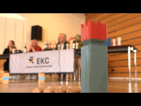 Kubb Europameisterschaft im Sommer in Wismar