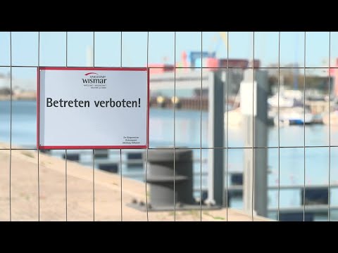 Der Westkai im Westhafen bleibt gesperrt