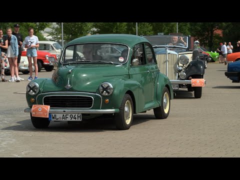 Neuer Teilnehmer-Rekord bei der 7. Oldtimer-Rallye in Wismar