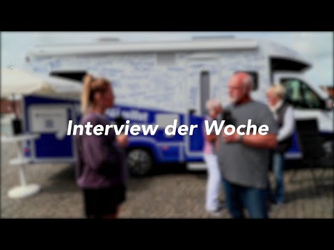 Auf Sucht aufmerksam machen – Blaues Mobil in Wismar