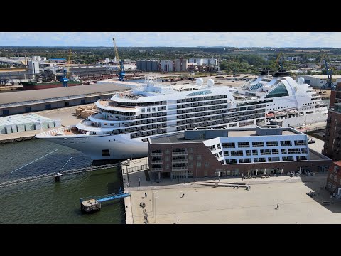 Hafenreport Wismar: Kreuzfahrer Seabourn Ovation