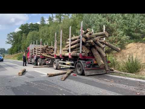 Holztransporter kollidiert bei Crivitz mit Brücke