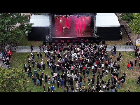 Partyvolk genießt CampusOpenAir in Wismar