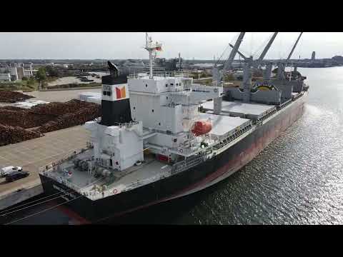 Hafenreport Wismar: Minneapolis Miyo läuft in den Wismarer Seehafen ein