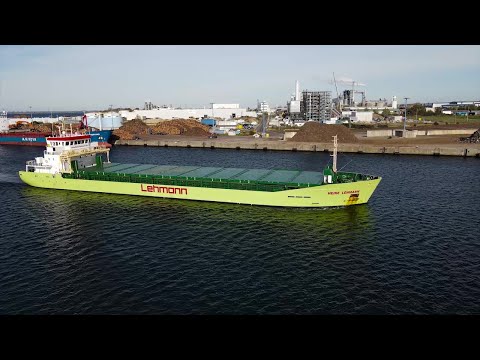 Hafenreport Wismar: Heike Lehmann läuft in Wismarer Seehafen ein