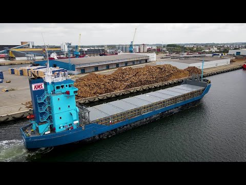 Blauer als das Meer – die Loraland im Wismarer Hafen