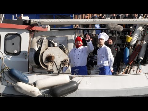 Der Hering sorgt für frühlingshafte Stimmung in der Hansestadt Wismar