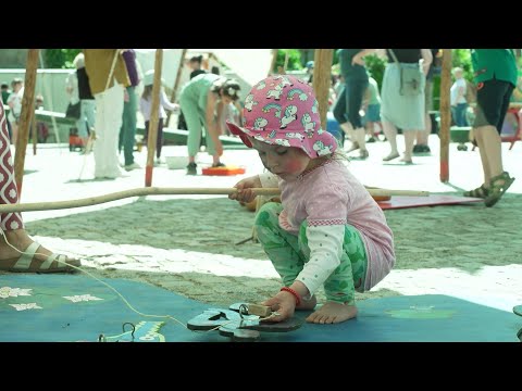 Kinderjahrmarkt mit dem Schweriner Bauspielplatz