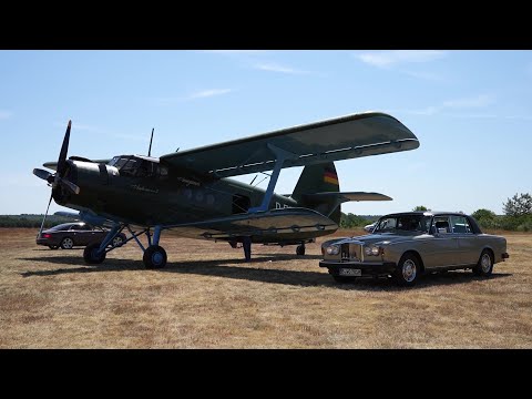 MV Spezial: Irene Wiens über den Dächern von Schwerin mit Antonov, Bentley und Rolce Royce