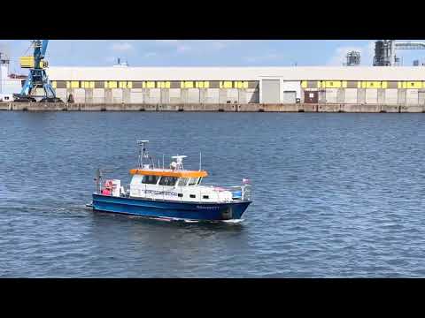 Fischereiaufsichtsboot Graubutt – Recht und Ordnung im Wismarer Hafen