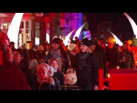 Licht- und Laserspektakel in Wismar: Novemberlichter der Stadtwerke Wismar