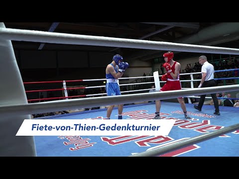 Werbung: Nachwuchs-Boxevent in Dorf Mecklenburg: 3. Fiete von Thien Gedenkturnier