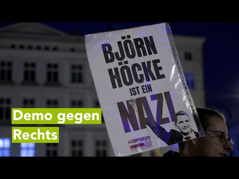 MV Spezial: 1.600 Menschen gegen Nazis auf Schweriner Marktplatz