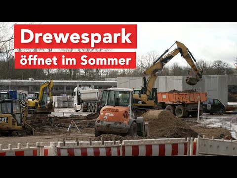 Einkaufszentrum Drewespark in Wismar nimmt Gestalt an