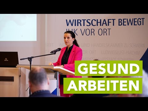 Gesund arbeiten – IHK zu Schwerin veranstaltet Forum betriebliche Gesundheit