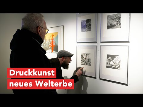 Gemeinsame Ausstellung zu künstlerischen Drucktechniken im Welt-Erbe-Haus