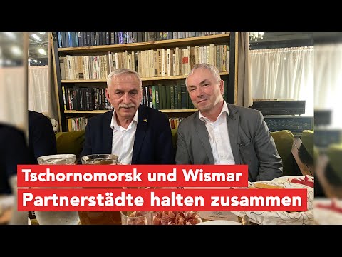 Bürgermeister von Tschornomorsk zu Besuch in Wismar