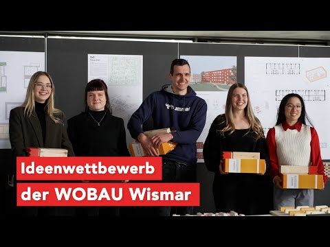 Architektur die begeistert: Ideenwettbewerb der WOBAU Wismar und Hochschule Wismar