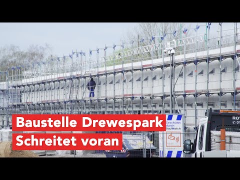 Bauarbeiten am “Drewespark” schreiten voran