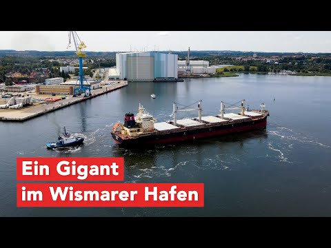 Tomini Kaimai: gigantischer Massengutfrachter in Wismar