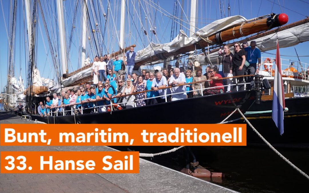 Bunt, maritim, traditionell: die 33. Hanse Sail in Rostock