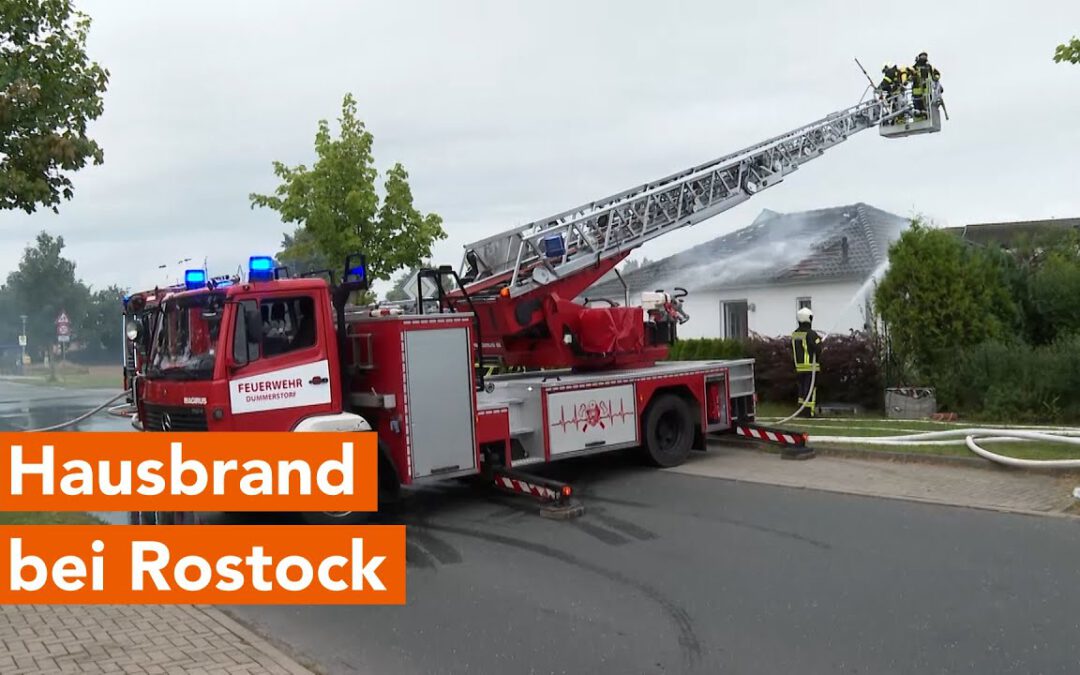 Nach Brandstiftung in Neu Broderstorf: Hausbesitzer erliegt seinen Verletzungen