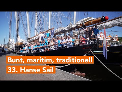 MV-Spezial: Bunt, maritim, traditionell: die 33. Hanse Sail in Rostock