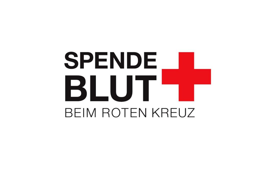 Werbung: Schenke Leben, spende Blut beim Roten Kreuz