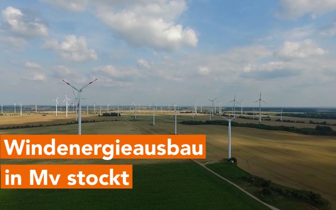 Windenergieausbau in MV stockt – Minister Meyer fordert schnelleres Verfahren