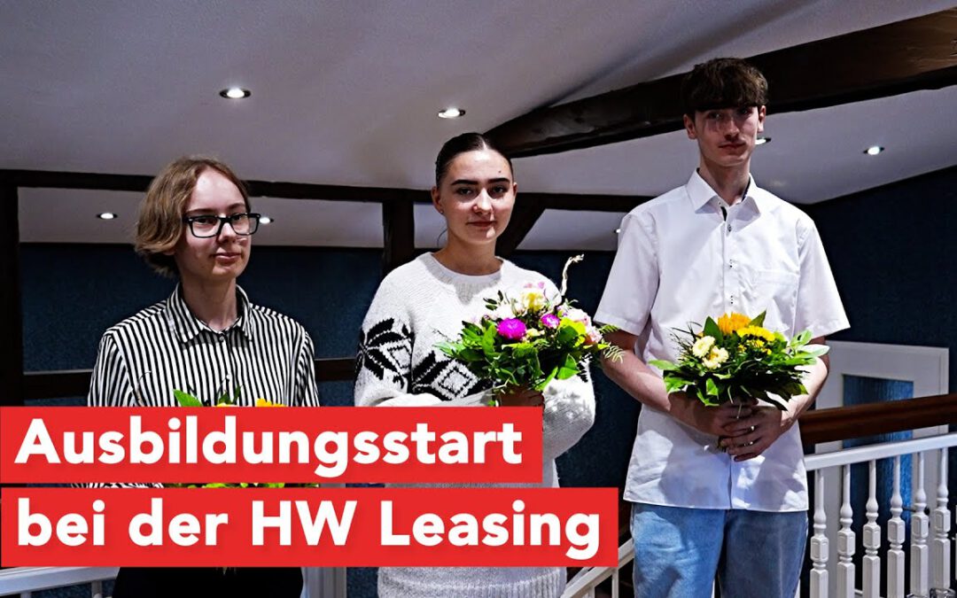 Ausbildungsstart bei der HW Leasing