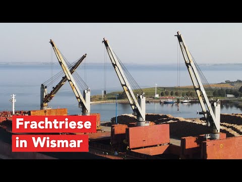 Hafenreport: Frachter Damon im Hafen von Wismar