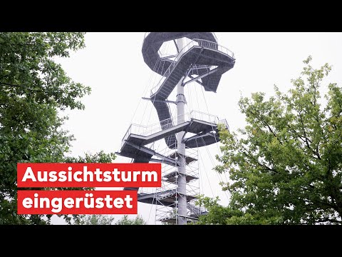 Aussichtsturm im Bürgerpark wird instandgesetzt