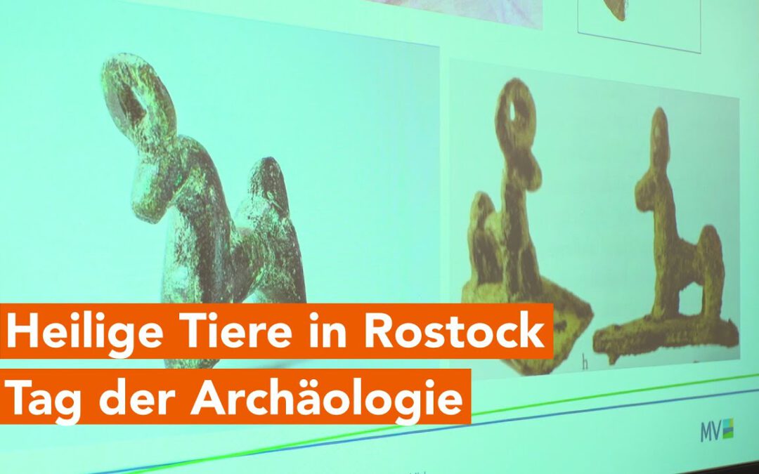 Heilige Tiere, Ehrungen und Fachvorträge zum Tag der Archäologie im Rostocker Rathaus