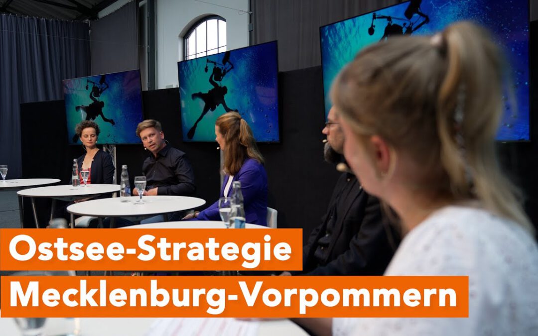 Von Munitionsbergung bis Kulturaustausch: Talk aus Markthalle Wismar zur Ostsee-Strategie MV