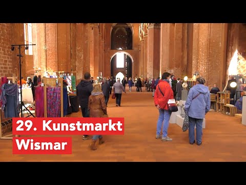 Zum 29. Mal findet der Kunstmarkt in Wismar statt