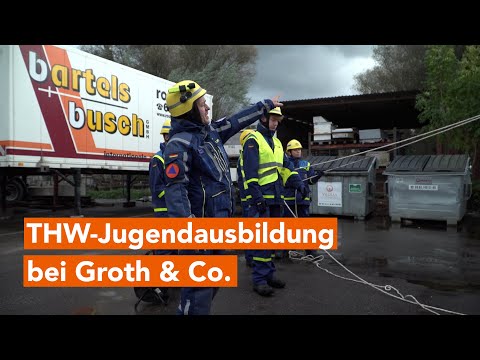 MV Spezial: THW – Jugendausbildung auf Werksgelände bei Firma Groth